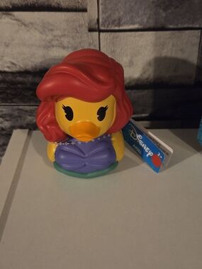 Ariel The Little Mermaid - Disney Duckalooz Rubber Duck Jeep Duckie Novelty